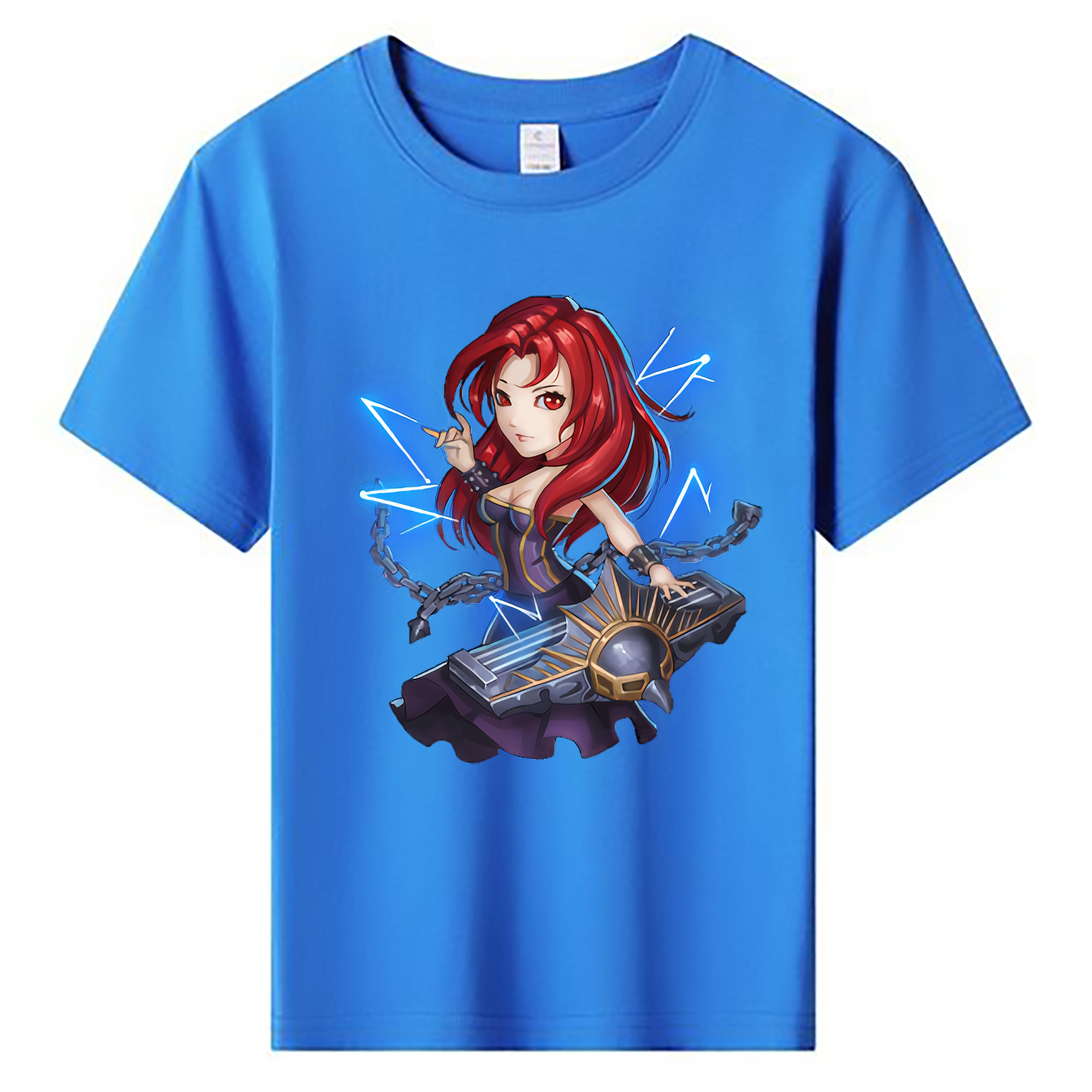 （画像用） リーグ・オブ・レジェンド League of Legends LOL 綿100％キッズTシャツ（フロントプリント）